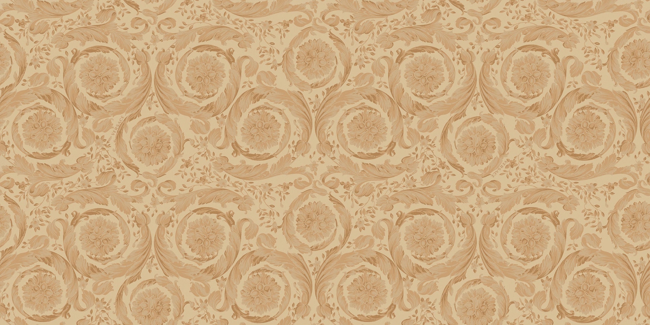 Versace Tiles, Icons - G28321 - Barocco Cream, Naturale, 60x120cm, 10.00mm, Rett.