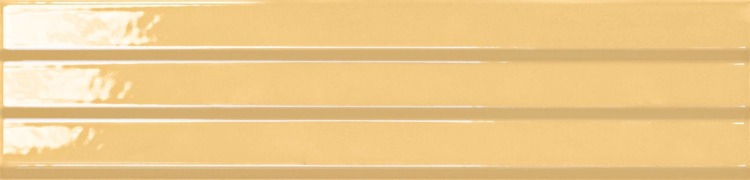 Flaviker, Flow - 0011944---Saffron,-Glossy,-6x25cm,-8.50mm,-Rett.