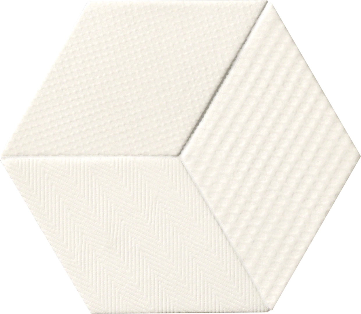 Mutina, Tex - RETX01  - White, Natural, 11.5x20cm, 10.00mm