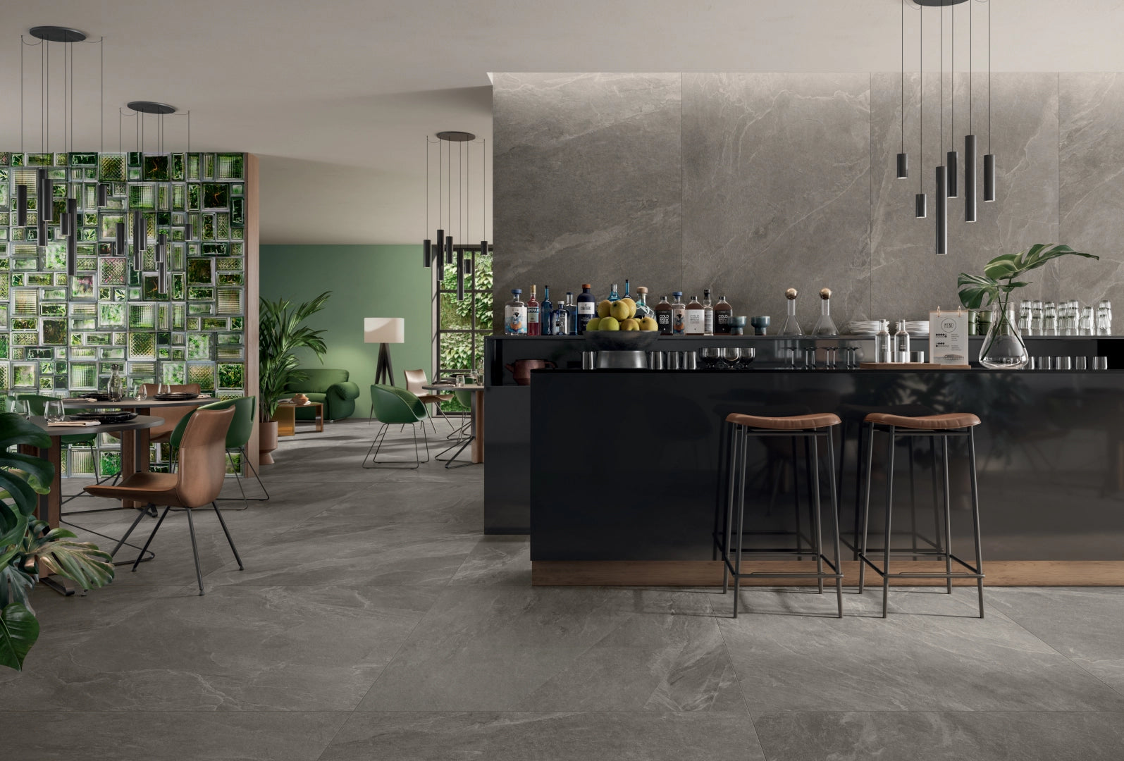 Panaria Ceramica, Glam - PG9GM60 - Rainforest, Naturale, 50x100cm, 3.50mm, Rett.