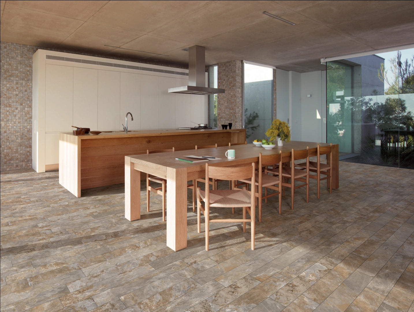 Saime Ceramiche, Phoenix - Canyon, Roc, 60x60cm, 20.00mm, Rett.