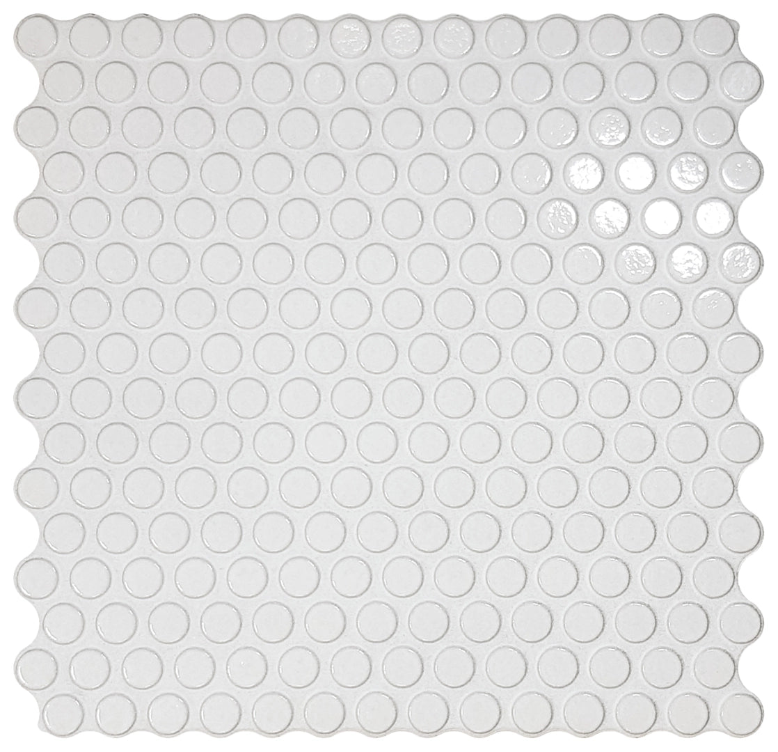 Realonda, Penny - White, Brillo, 31x31cm, 9.00mm