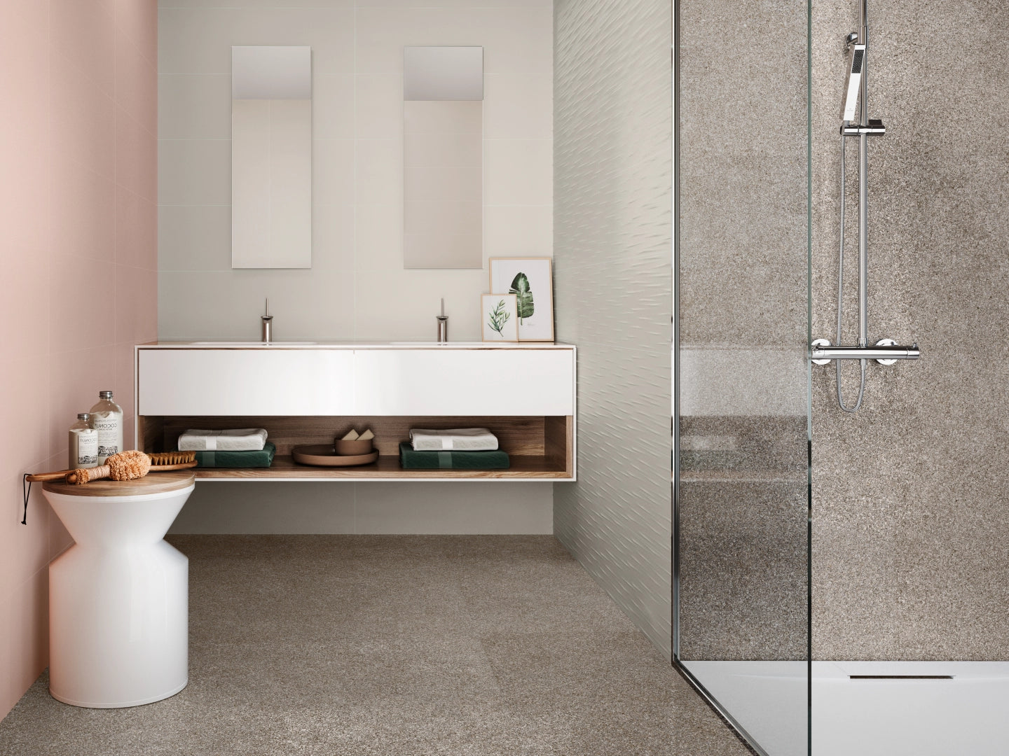 PorcelaniteDos, Trent - 9532 - Ocean, Natural, 30x90cm, 10.00mm, Rett.