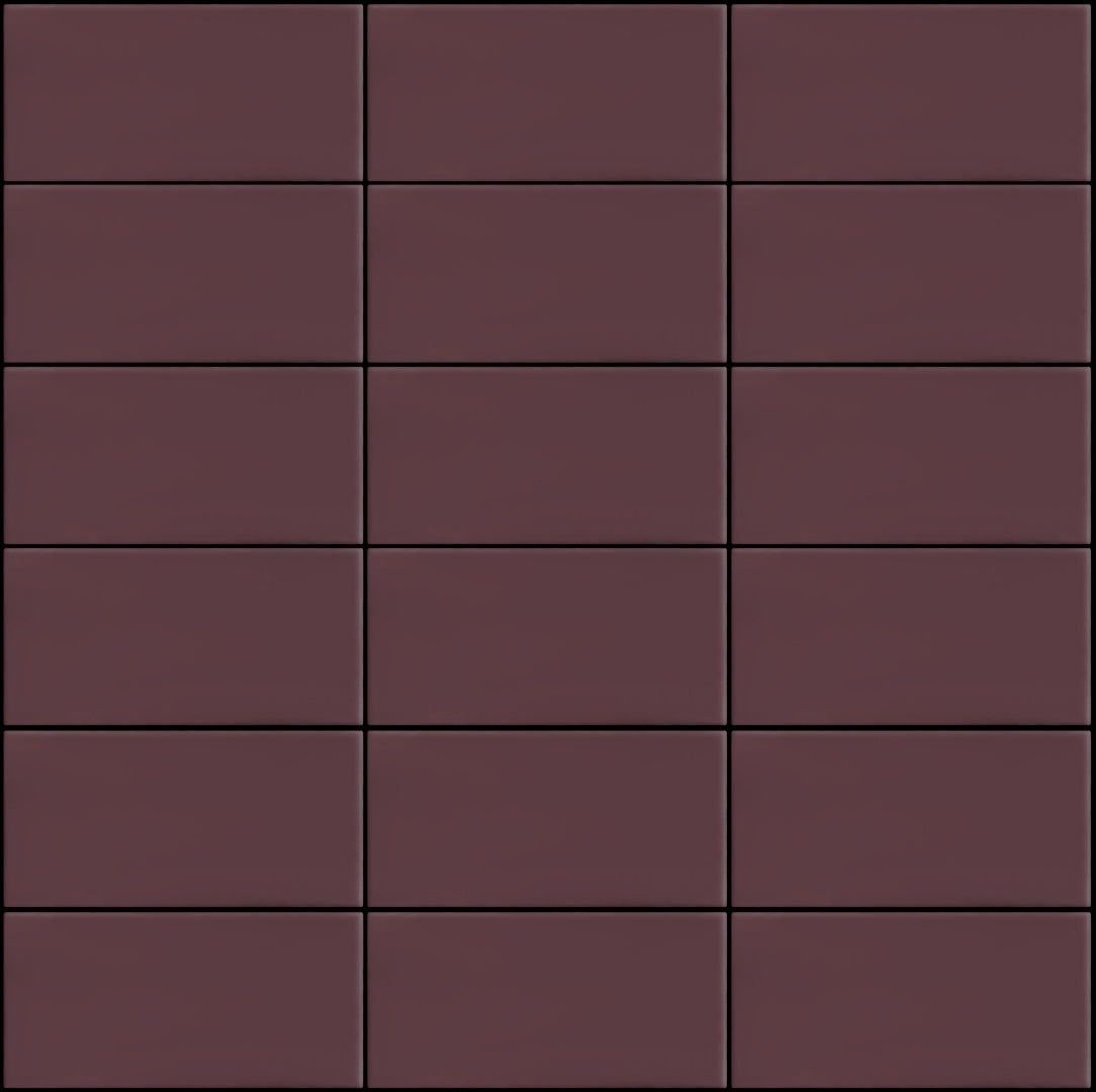Appiani, Seta - SET 2027 - Marsala, Matte (5x10), 30x30cm, 7.20mm