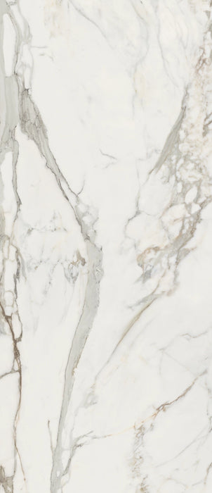 Cotto D'este, Allure - Calacatta, Glossy, 120x278cm, 6.50mm, Rett.