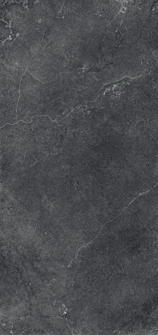 Cotto D'este, Lithos - Carbon, Naturale, 120x260cm, 6.50mm, Rett.