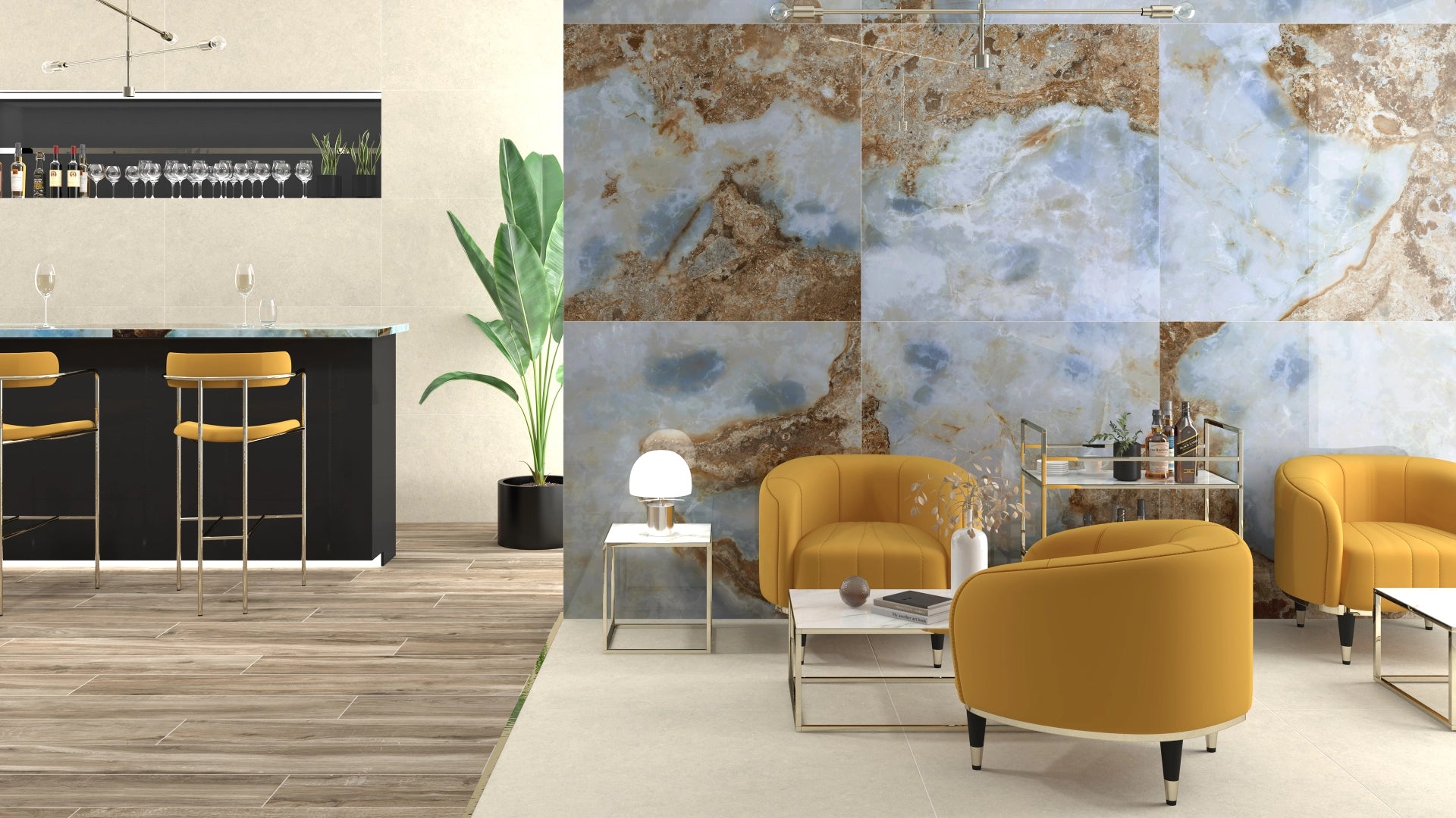 Pamesa, Lux Danae - Navi, Cr.lux, 60x120cm, 10.50mm, Rett.