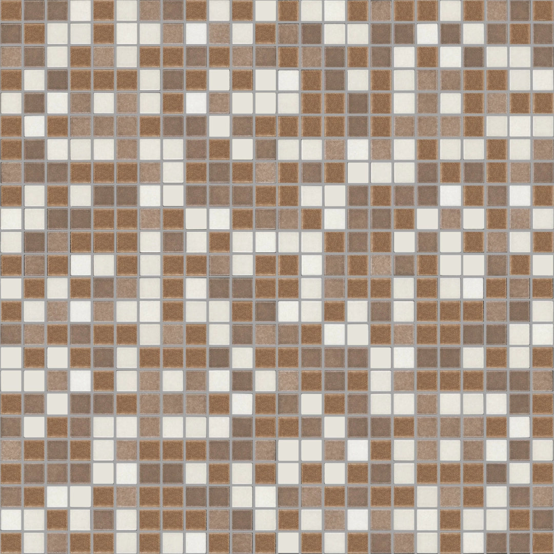 Appiani, Mix Neutral - XCOL 701 - Coloniale 01  Flos/Viburno/Bronzo, Naturale (2.5x2.5), 30x30cm, 7.20mm
