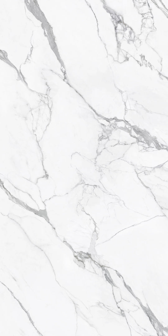 La Fabbrica Ava, Statuario Reale - 163008 - Statuario Reale, Naturale, 160x320cm, 6.00mm, Rett.