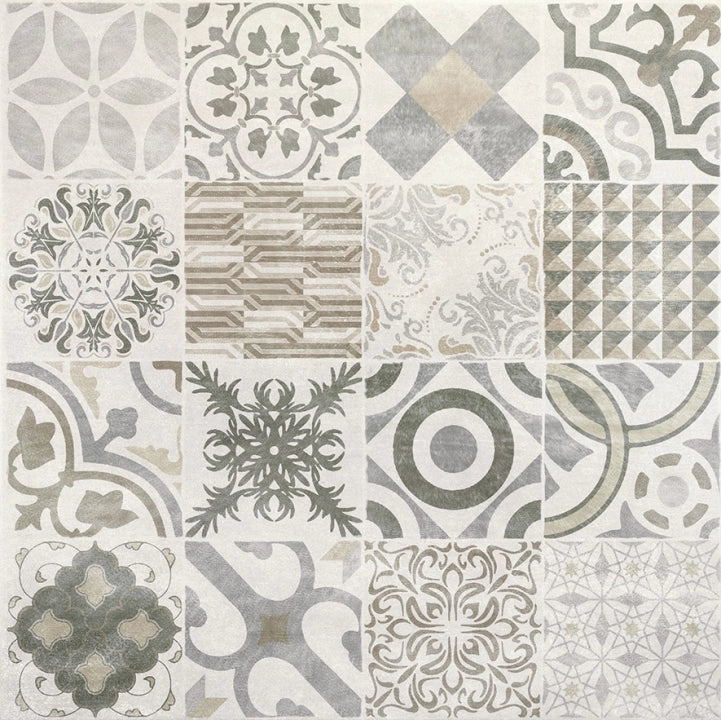 Pamesa, Provenzal - 017.840.0002.02818 - Gris, Matt, 60x60cm, 9.50mm, Rett.