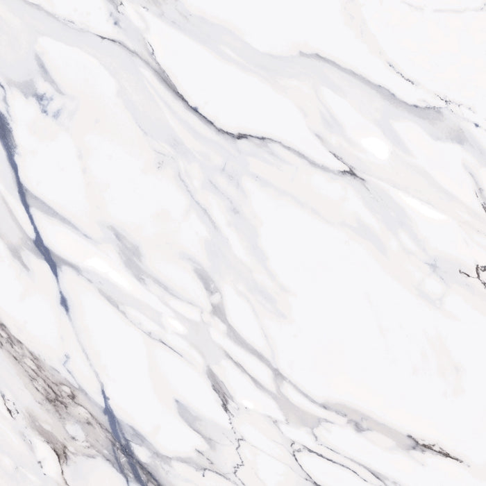 Geotiles, Valeria - Blue, Glossy Glazed, 60x60cm, 10.00mm, Rett.