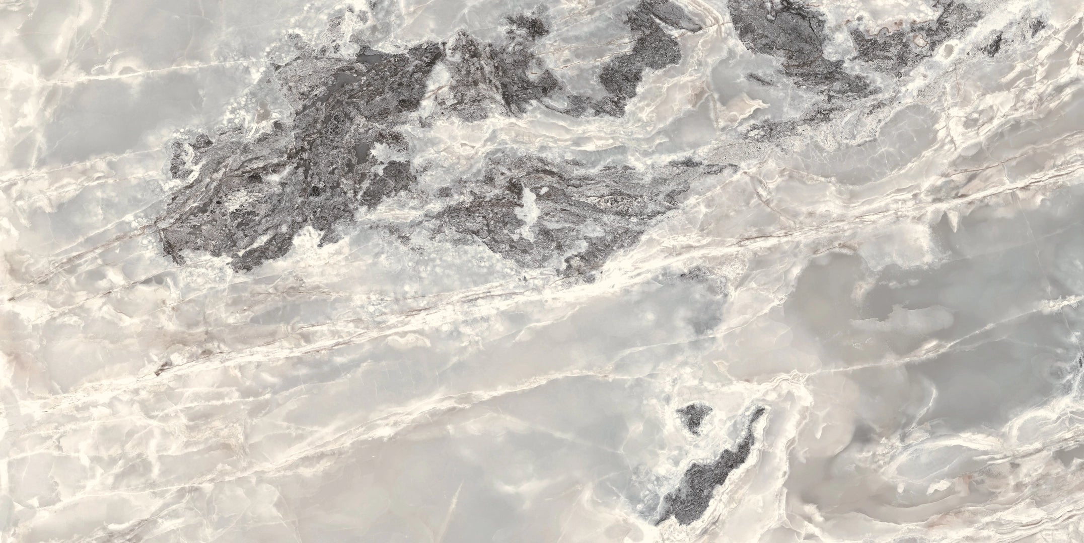 Florim, Onyx&more - 765965---Silver-Blend,-Glossy-,-60x120cm,-6.00mm,-Rett.