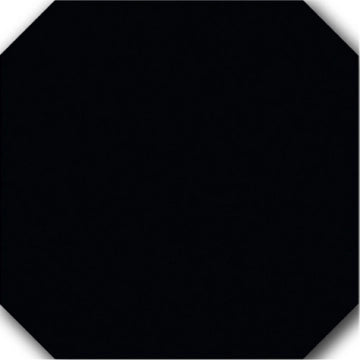 Tonalite, Ottagonetta - 3301 - Nero, Matt, 15x15cm, 8.00mm, Rett.
