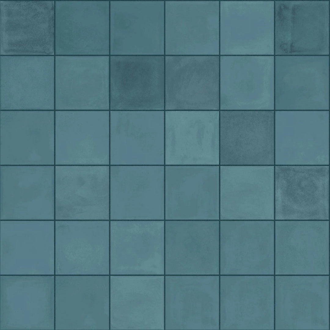 Marazzi, Crogiolo D_segni Blend - M612 - Azzurro, Matt, 10x10cm, 10.00mm