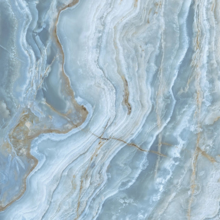 La Fabbrica Ava, Onice Iride - 173035 - Cobalto, Lappato, 120x120cm, 6.00mm, Rett.