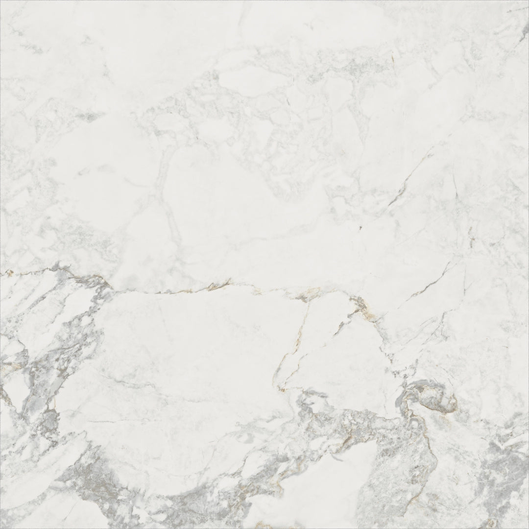 PorcelaniteDos, Tamesis - White, Natural, 100x100cm, 10.00mm, Rett.
