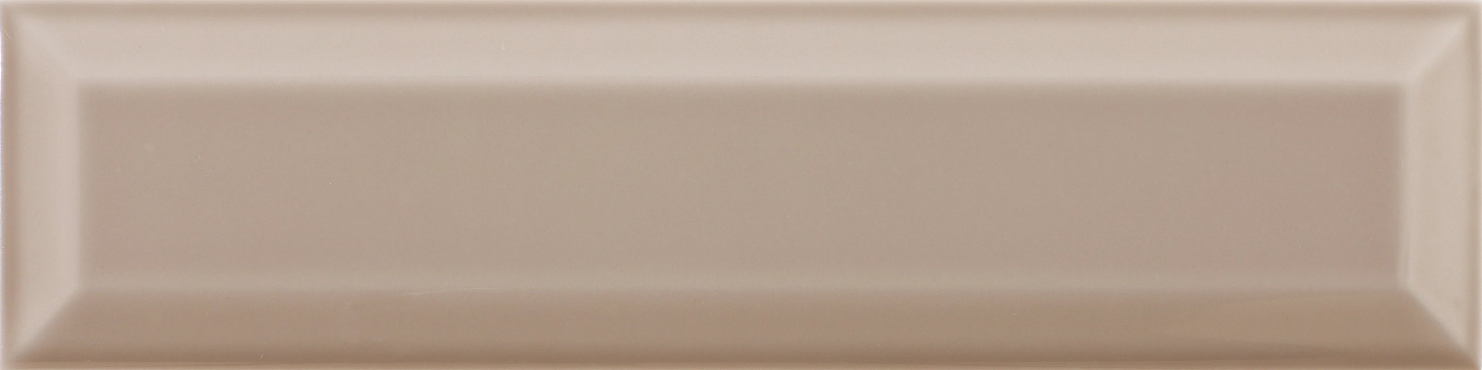Argenta Ceramica, Adana Bevel - Taupe, Gloss, 7.5x30cm, 10.00mm, Not rectified