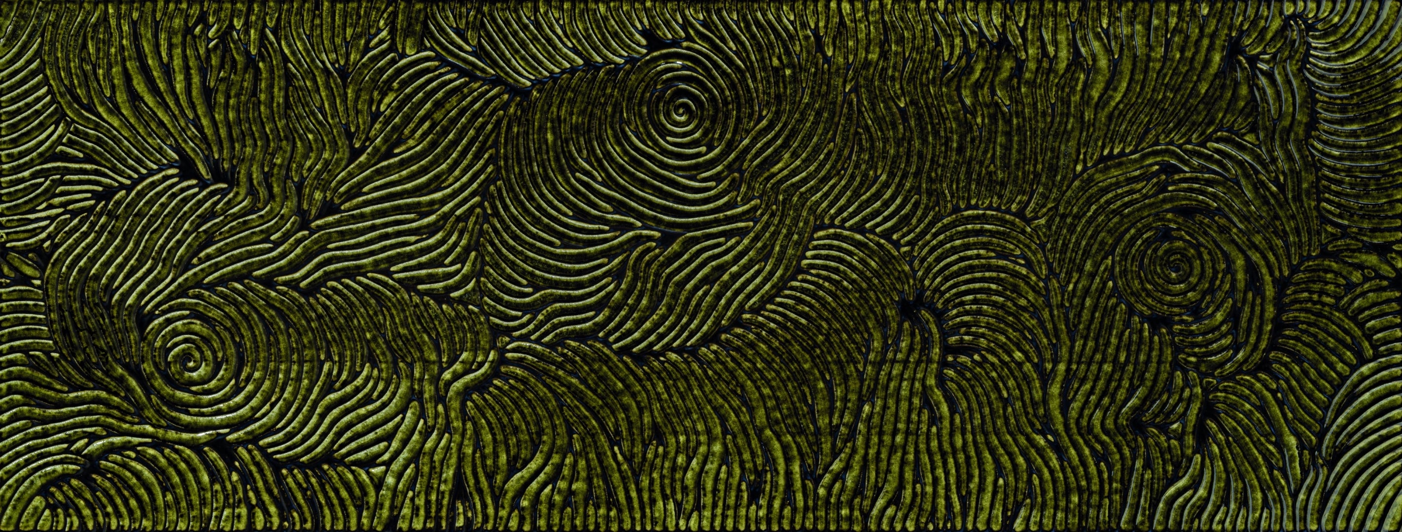 Apavisa, Glam - Green, Naturale, 44.63x119.3cm, 7.00mm, Rett.