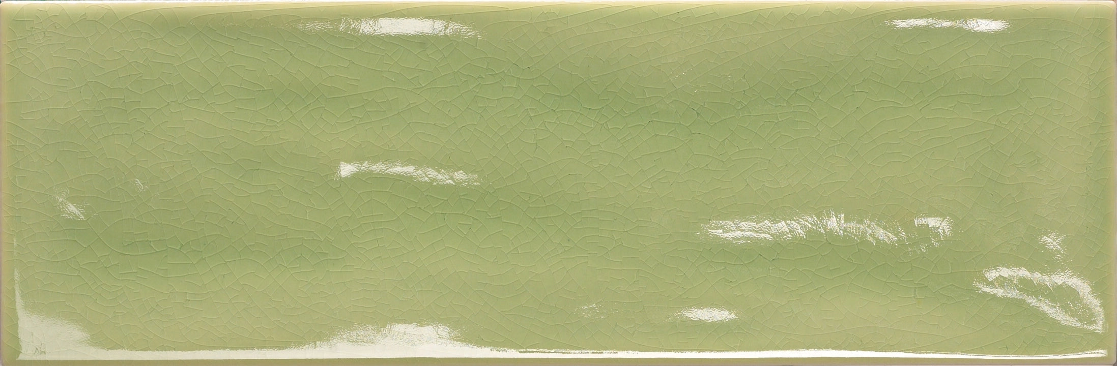 Tonalite, Kraklè - 4610 - Erba Chiara, Lucida, 10x30cm, 8.50mm, Rett.