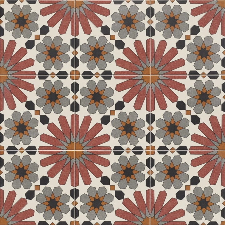 Mainzu, Zellige - Medina, Mate, 20x20cm, 9.00mm