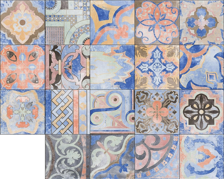 Pamesa, Empoli Senesi - Empoli Skyblue, Matt, 22.3x22.3cm, 10.00mm