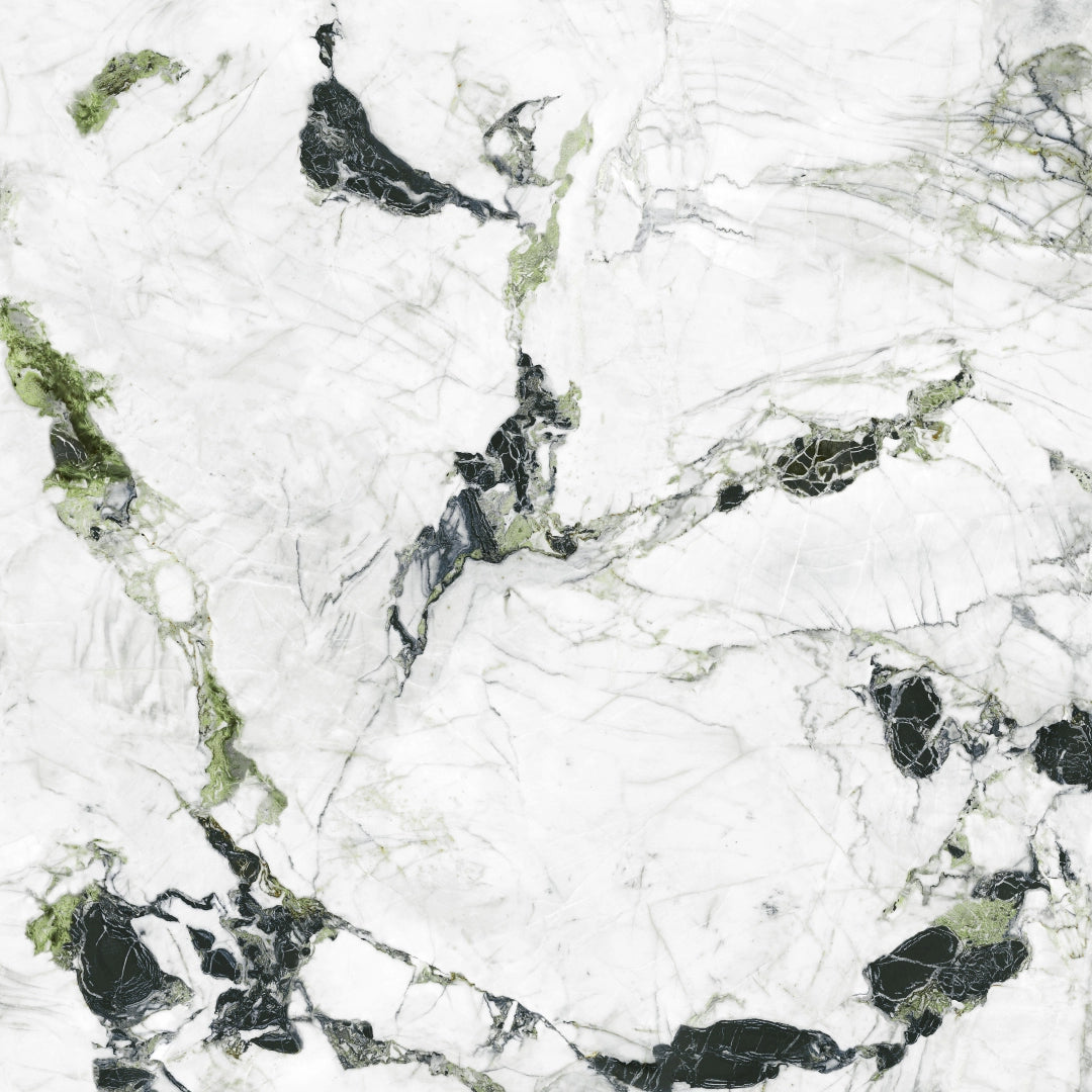 Geotiles, Oyama - Green, Super Polished, 120x120cm, 10.00mm, Rett.