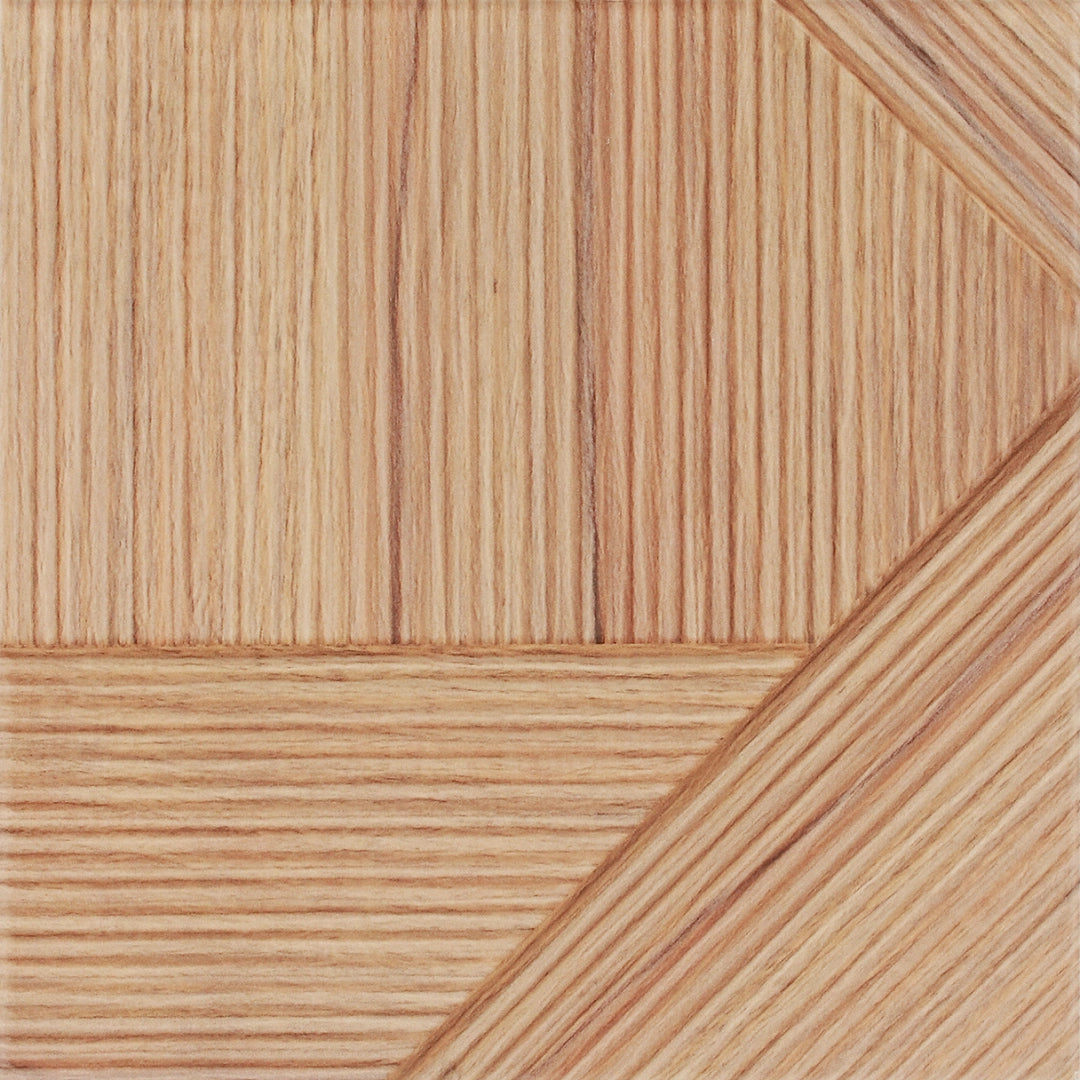 Dune Ceramica, Stripes - 187546 - Teak, Matt, 25x25cm, 10.00mm, Rett.