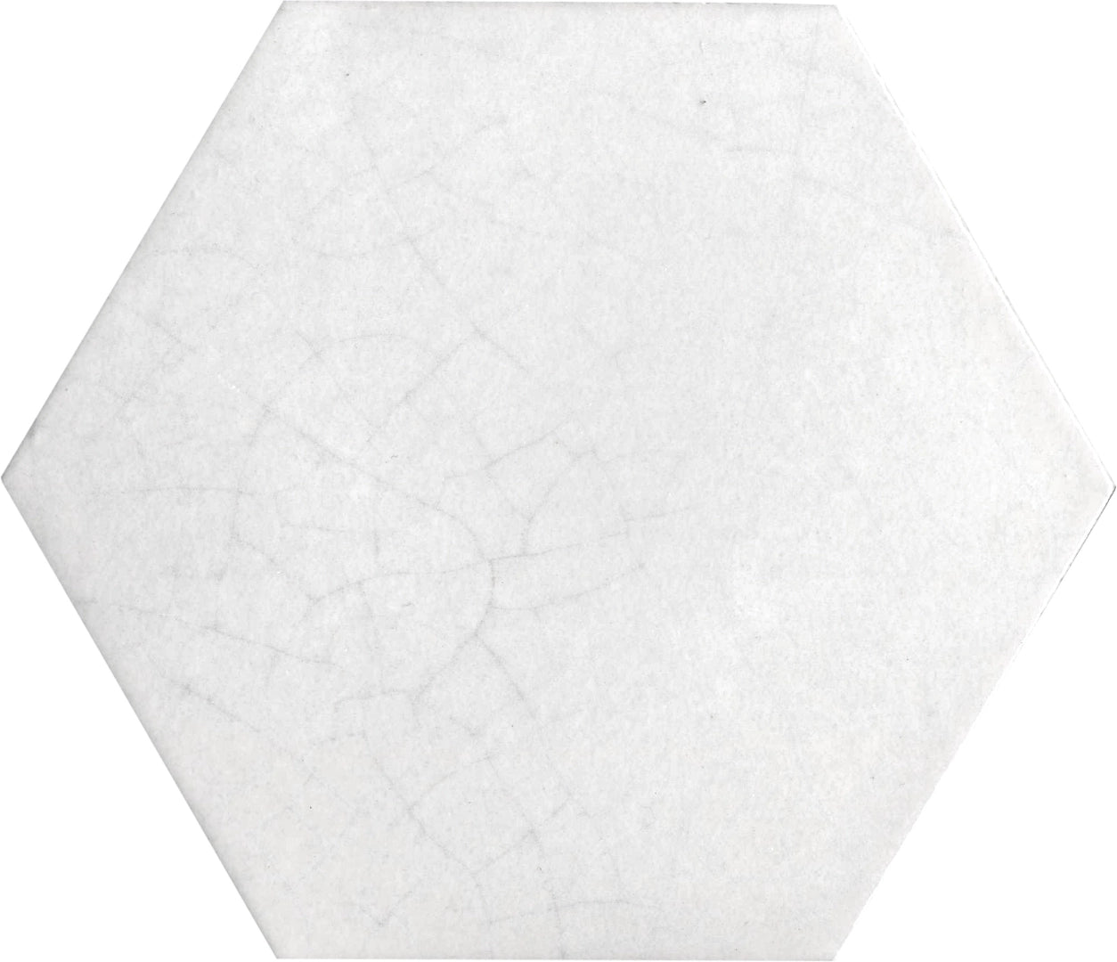 Mac3 by Keradom, Dolcevita - Esagona White, Matt, 15x17.3cm, 10.00mm