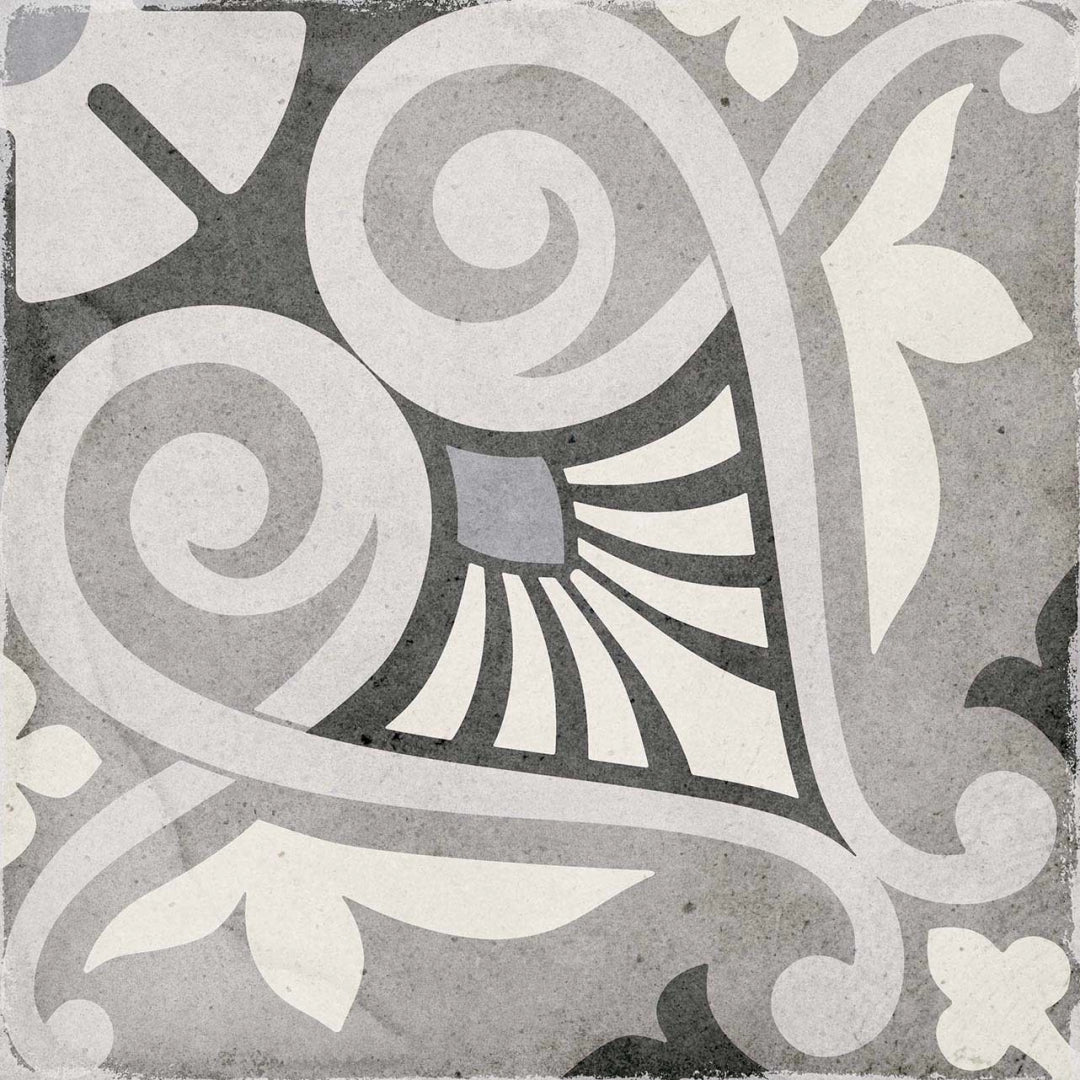 Equipe Ceramicas, Art Nouveau - 24418---Opera-Grey,-Matt,-20x20cm,-9.00mm,-Rett.