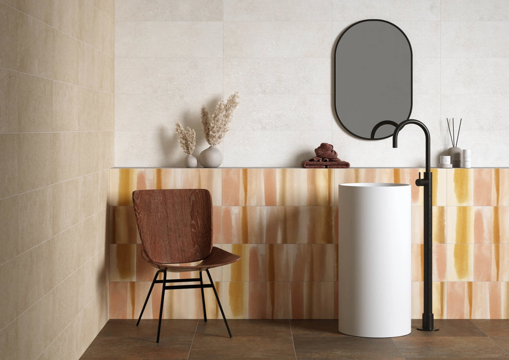 Herberia, Materia Wall - Indaco, Naturale, 25x75cm, 8.30mm