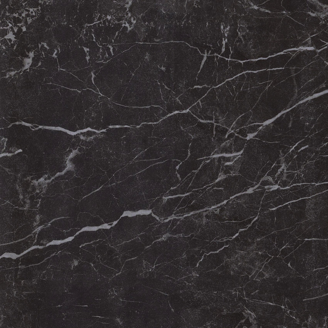 Casalgrande Padana, Marmoker - Nero Creta, Lucida, 120x120cm, 6.50mm, Rett.