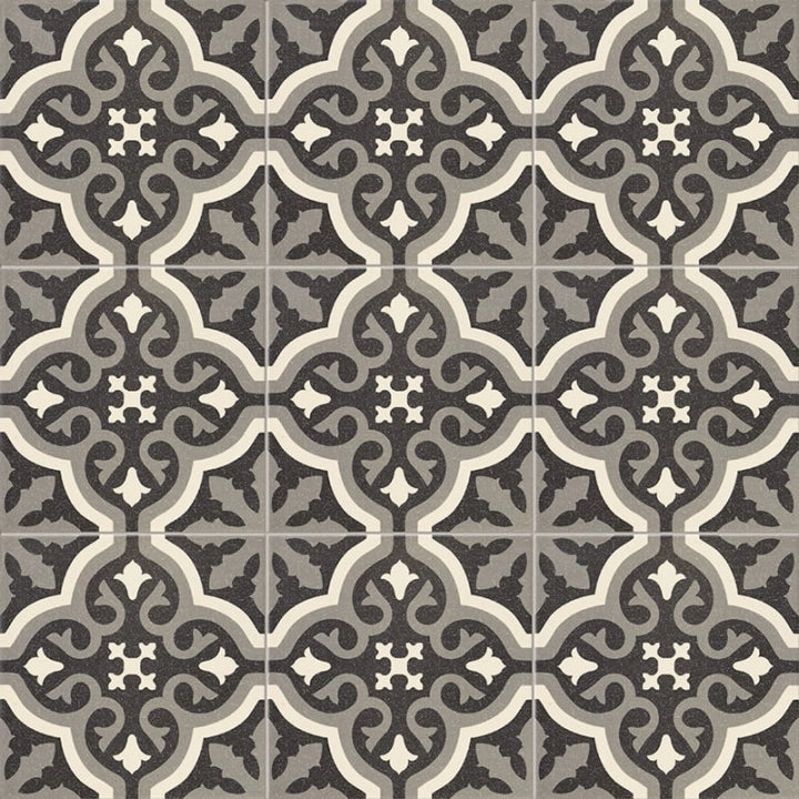Mainzu, Florentine - Centro Black, Satinado, 20x20cm, 9.00mm