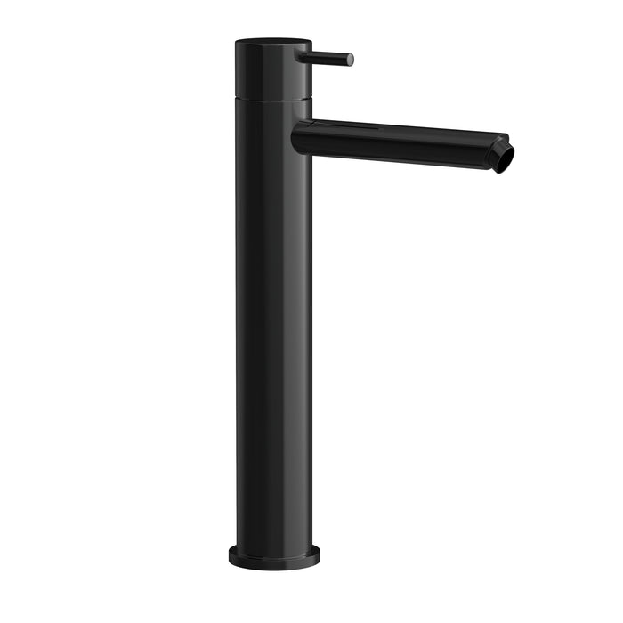 Hotbath Cobber CB003HS wastafelkraan hoog - Gepolijst Zwart PVD