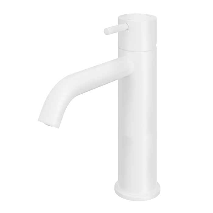 Hotbath Cobber CB003MC wastafelkraan medium - Mat Wit