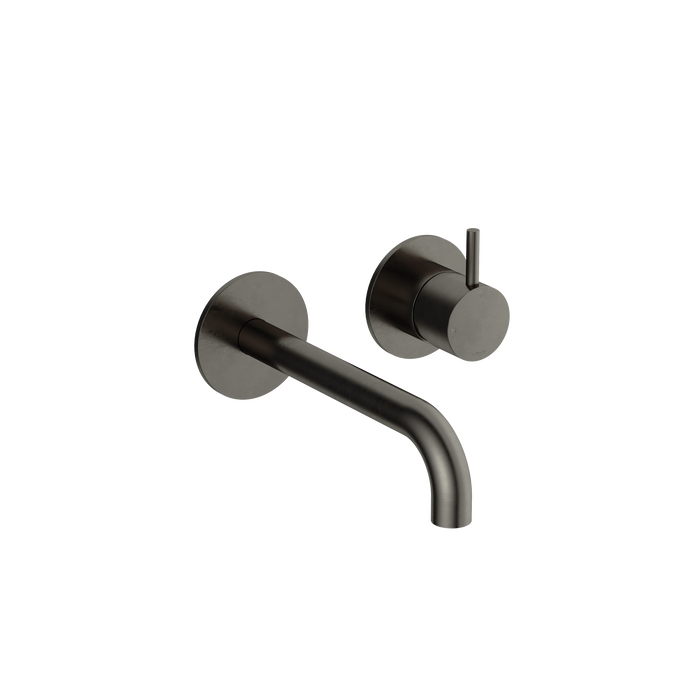 Hotbath Cobber CB105EXT18 afbouwdeel inbouw wastafelkraan - 18cm uitloop - Verouderd IJzer