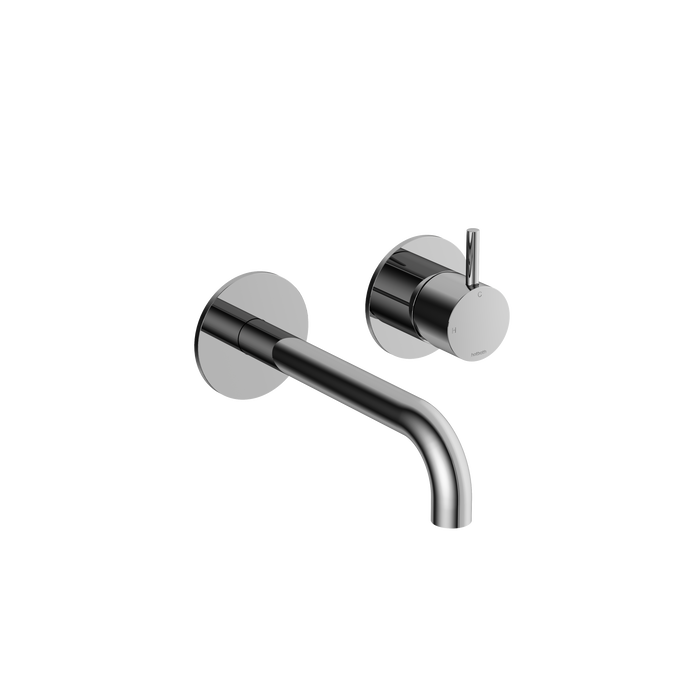 Hotbath Cobber CB105EXT18 afbouwdeel inbouw wastafelkraan - 18cm uitloop - Chroom