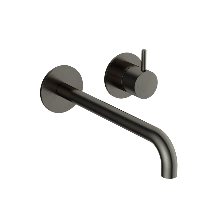 Hotbath Cobber CB105EXT25 afbouwdeel inbouw wastafelkraan - 25cm uitloop - Verouderd IJzer