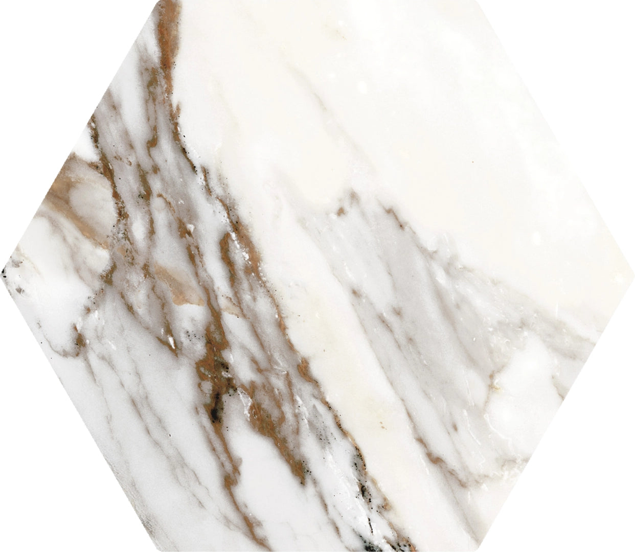 Ecoceramic, Calacatta - Gold,-Matt,-20x24cm,-10.00mm