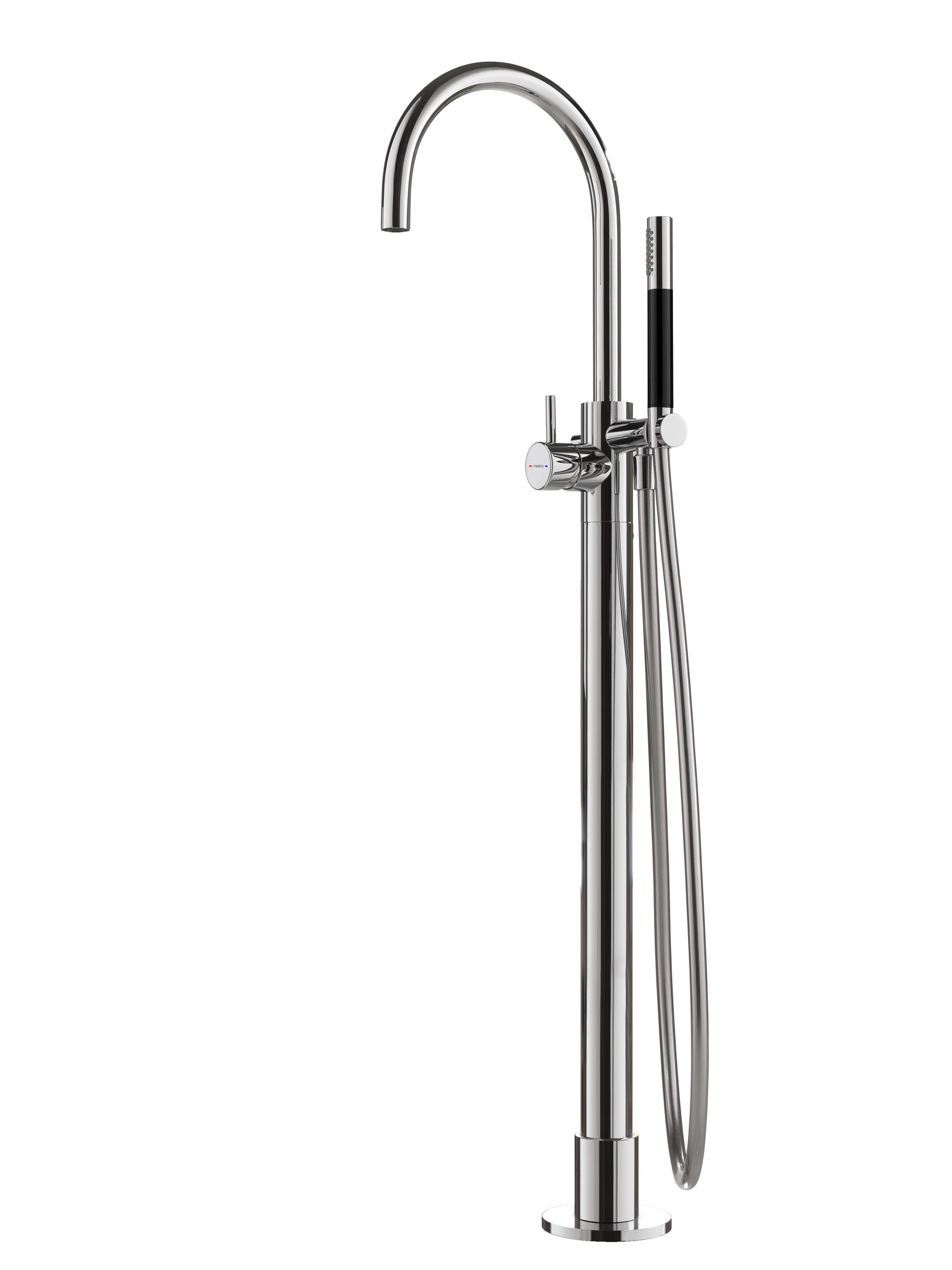 Hotbath Cobber CB187EXT afbouwdeel voor vrijstaande badmengkraan - Chroom