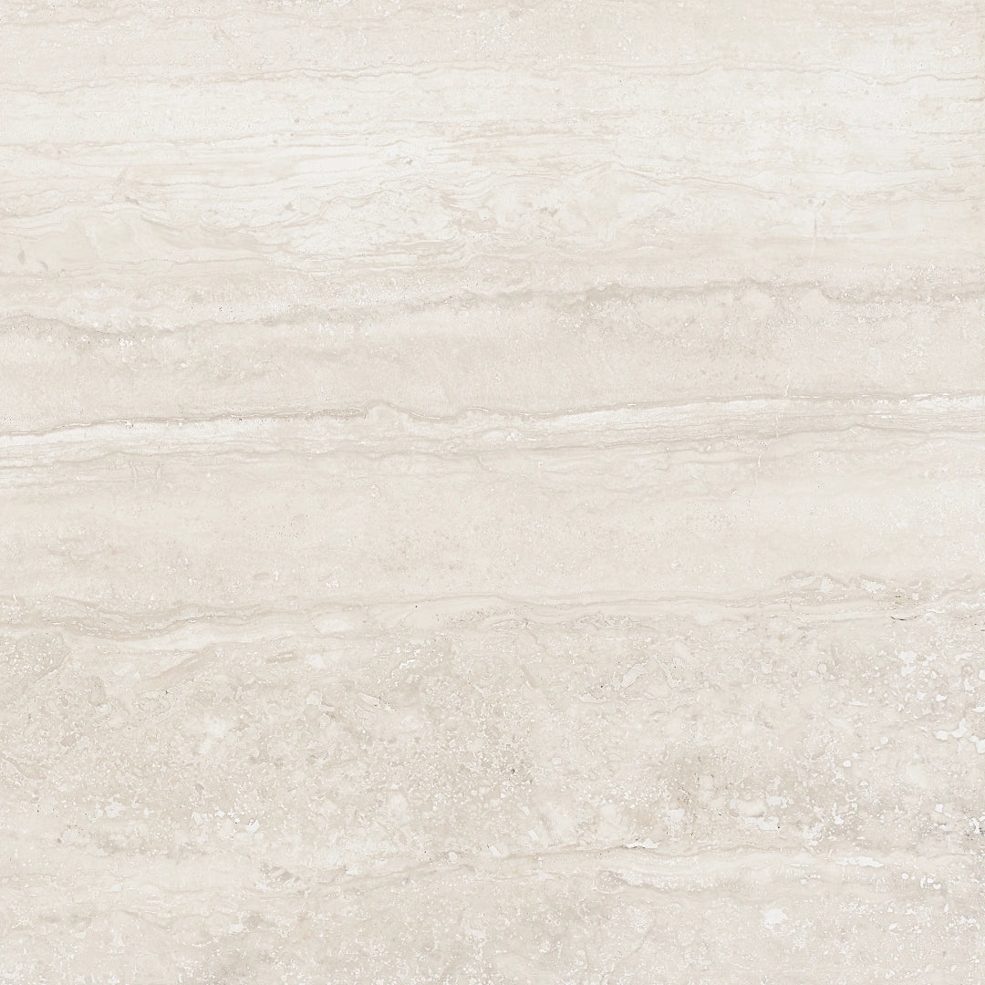 Antica Ceramica Rubiera, Memento Travertino - 003749 - Bianco, Naturale, 60x60cm, 9.50mm, Rett.