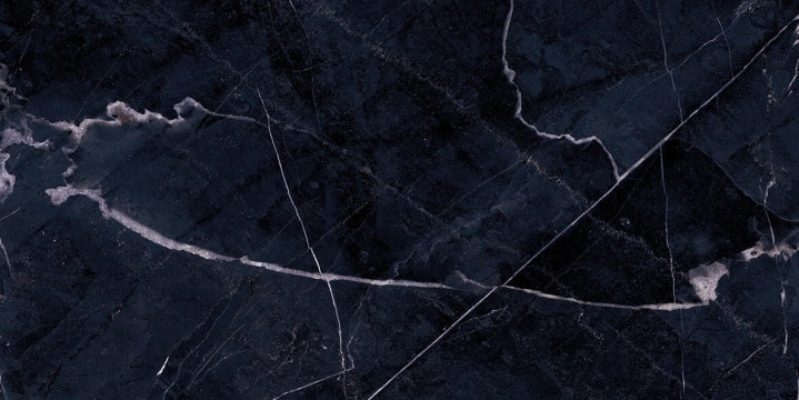 EmilCeramica, Tele Di Marmo Revolution - EHC7---Calacatta-Black,-Naturale,-30x60cm,-9.50mm,-Rett.