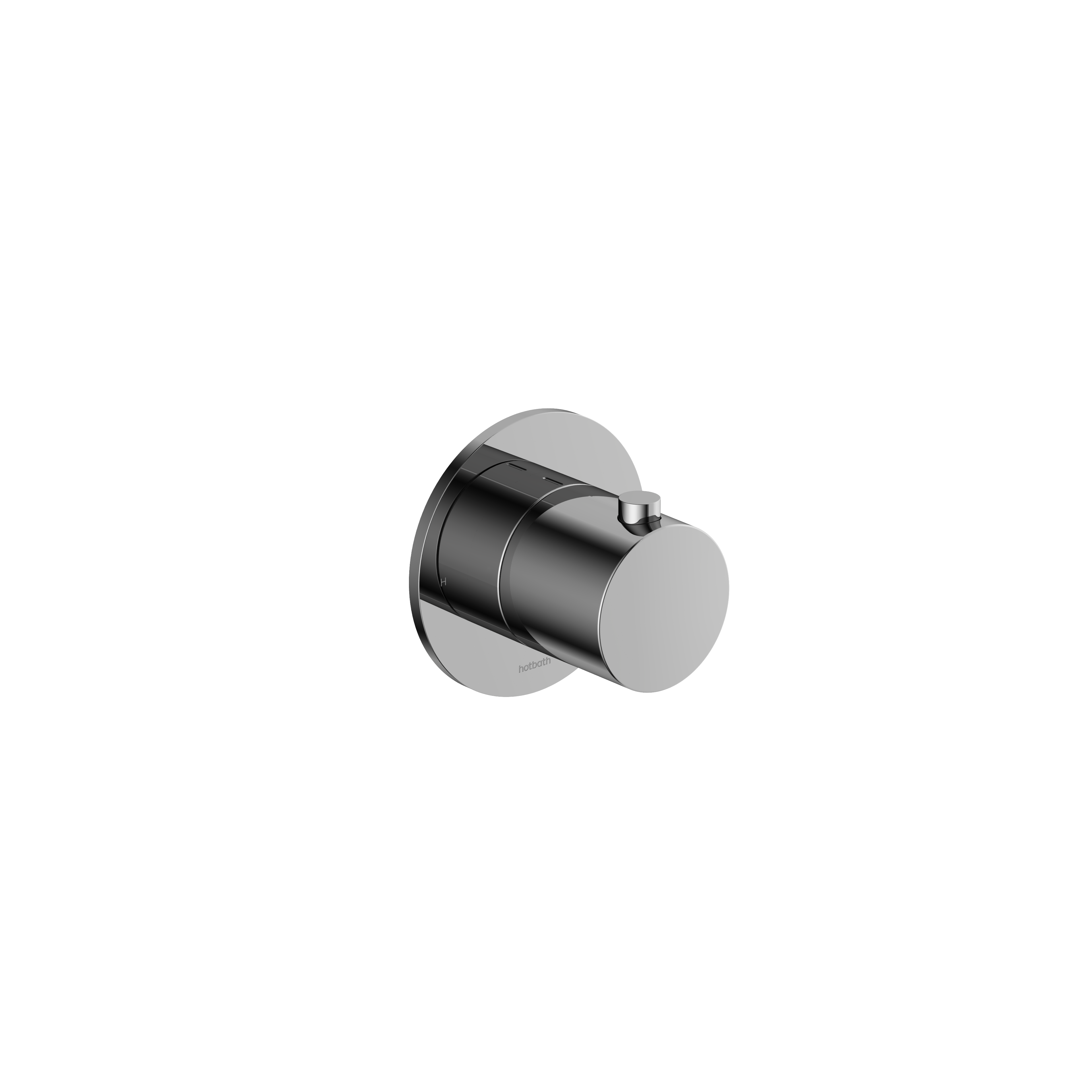 Hotbath Cobber CB7001EXT afbouwdeel inbouwthermostaat - Chroom