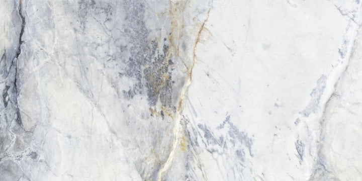 Ceramiche Supergres, Purity Of Marble - Style - PIX5 - Invisible Blue, Lux, 75x150cm, 9.00mm, Rett.