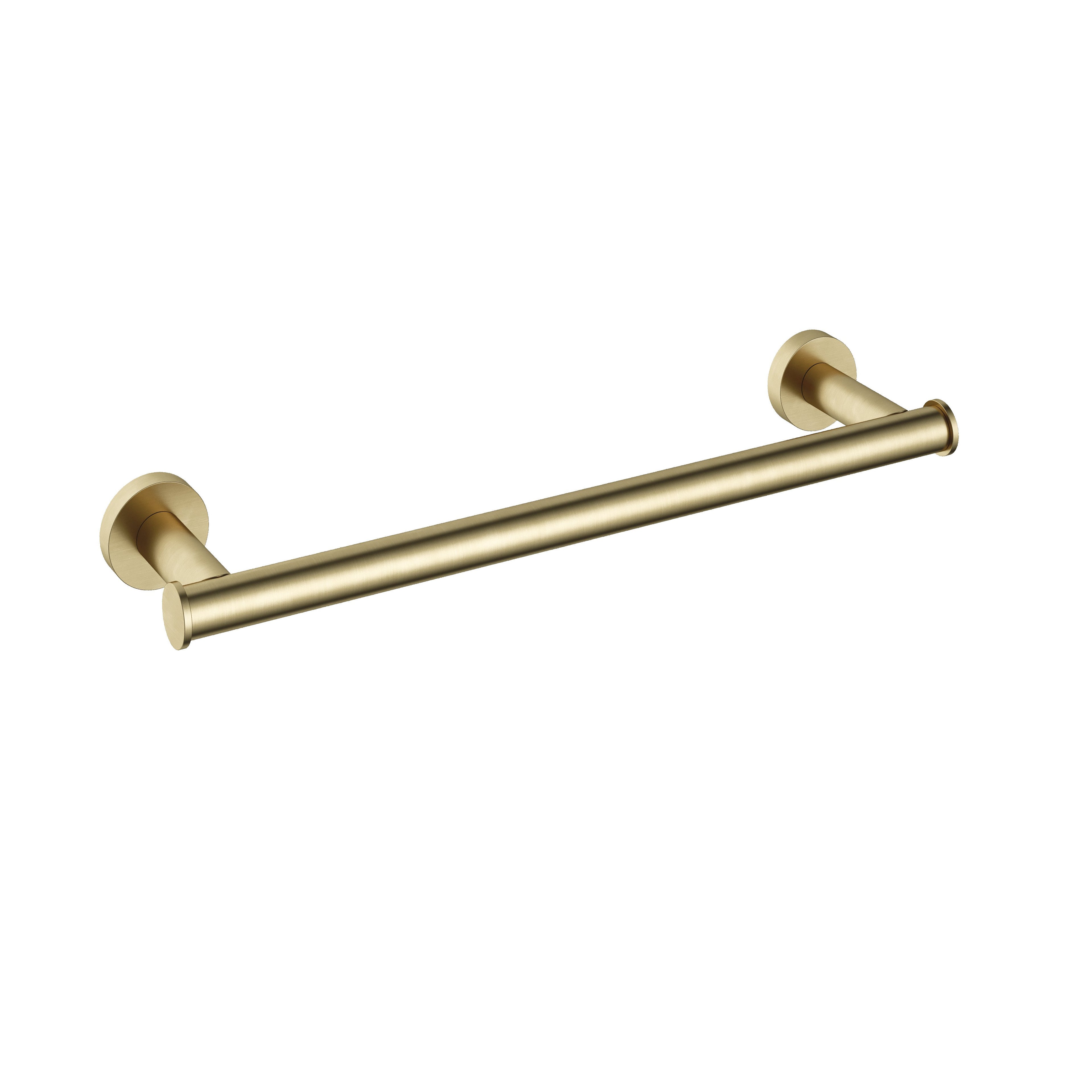 Hotbath &More BAA06 handdoekstang 34cm - Geborsteld Messing