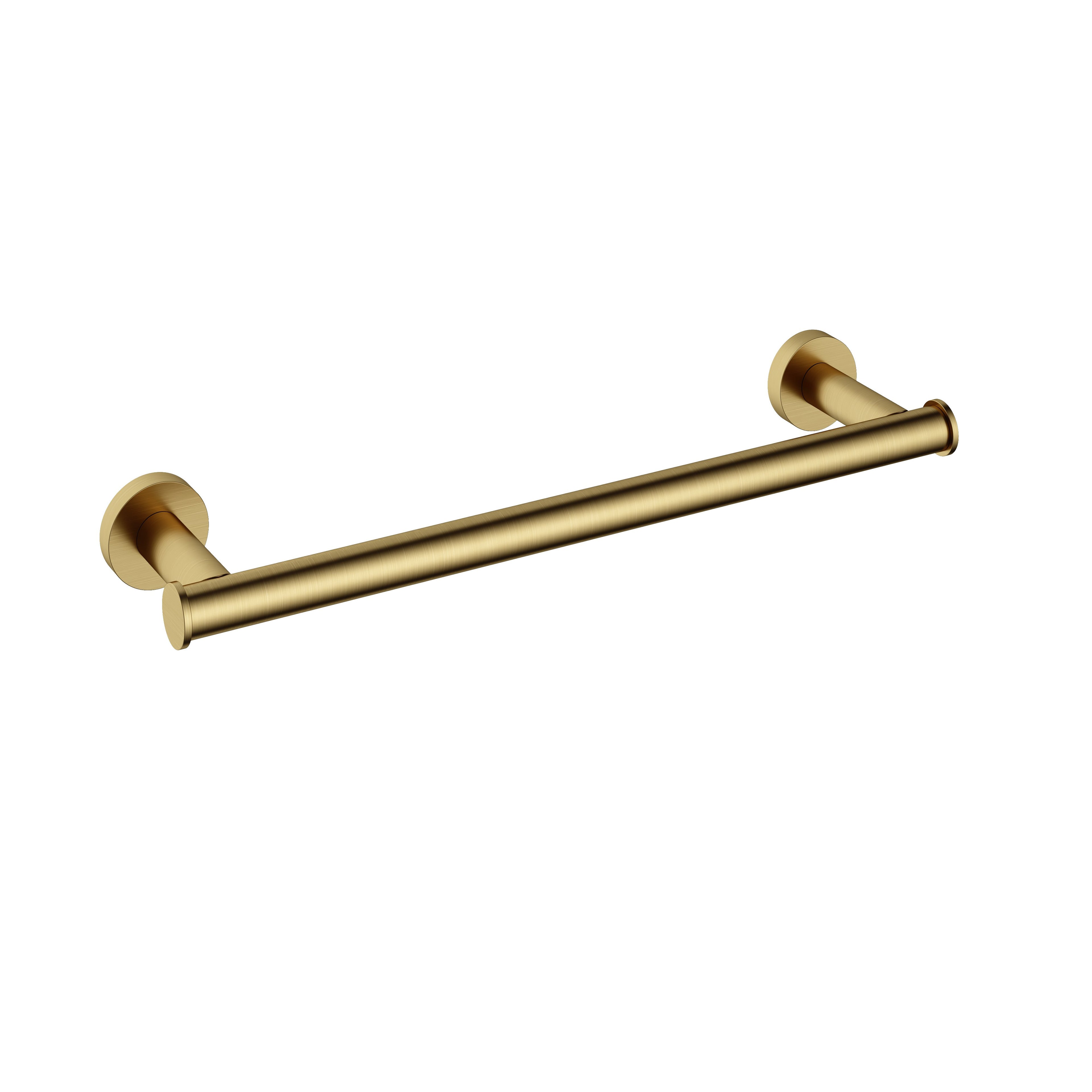 Hotbath &More BAA06 handdoekstang 34cm - Geborsteld Messing PVD
