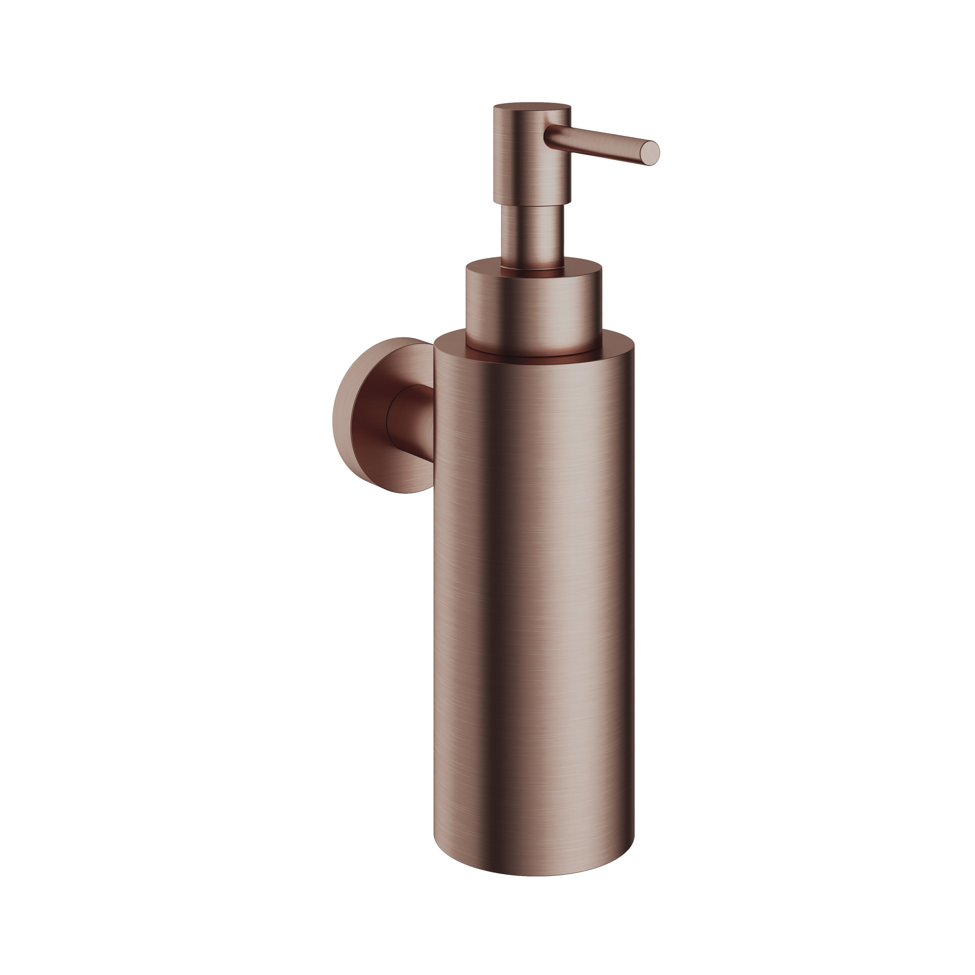 Hotbath &More BAA09 zeepdispenser wandmodel - Geborsteld Koper PVD