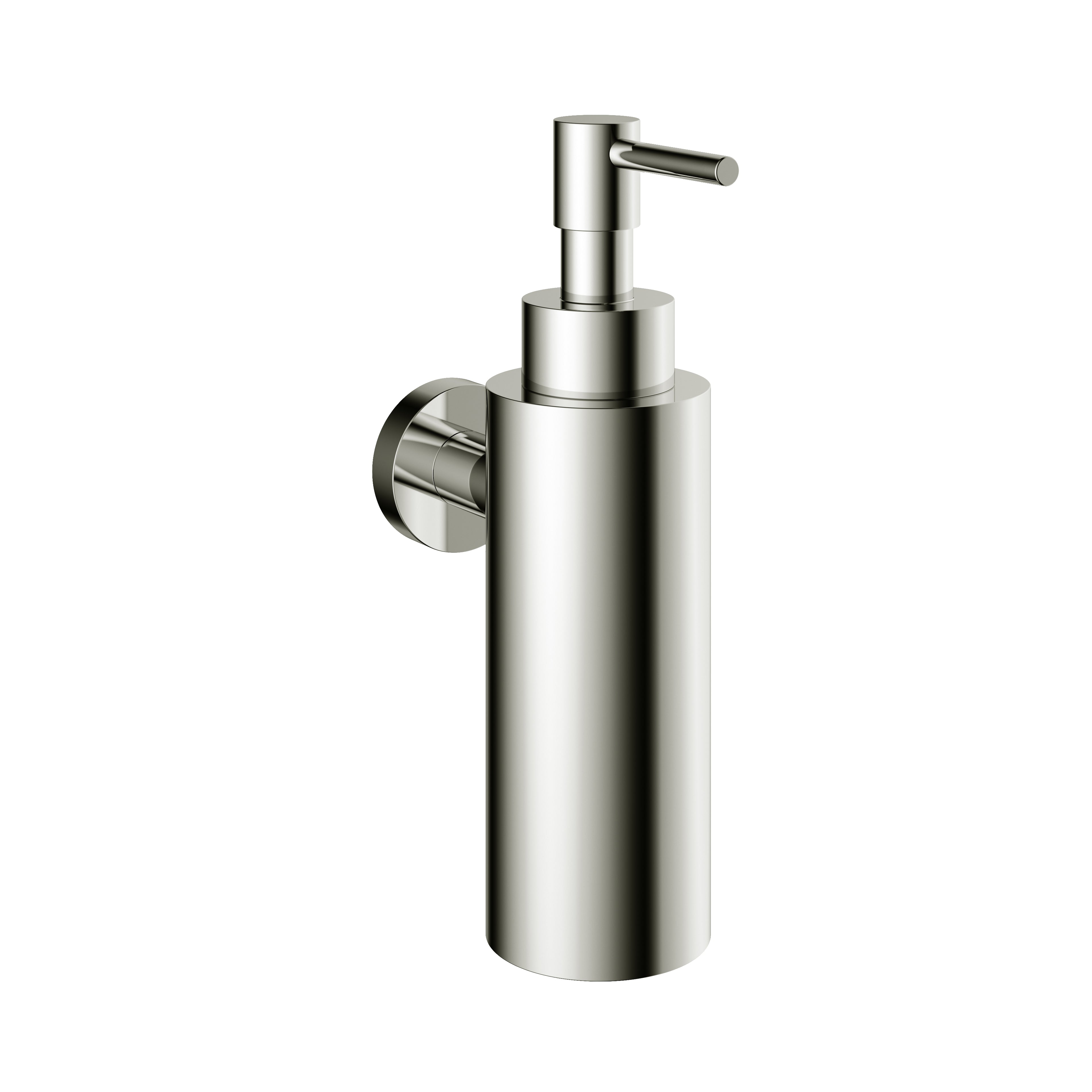 Hotbath &More BAA09 zeepdispenser wandmodel - Gepolijst Zwart PVD
