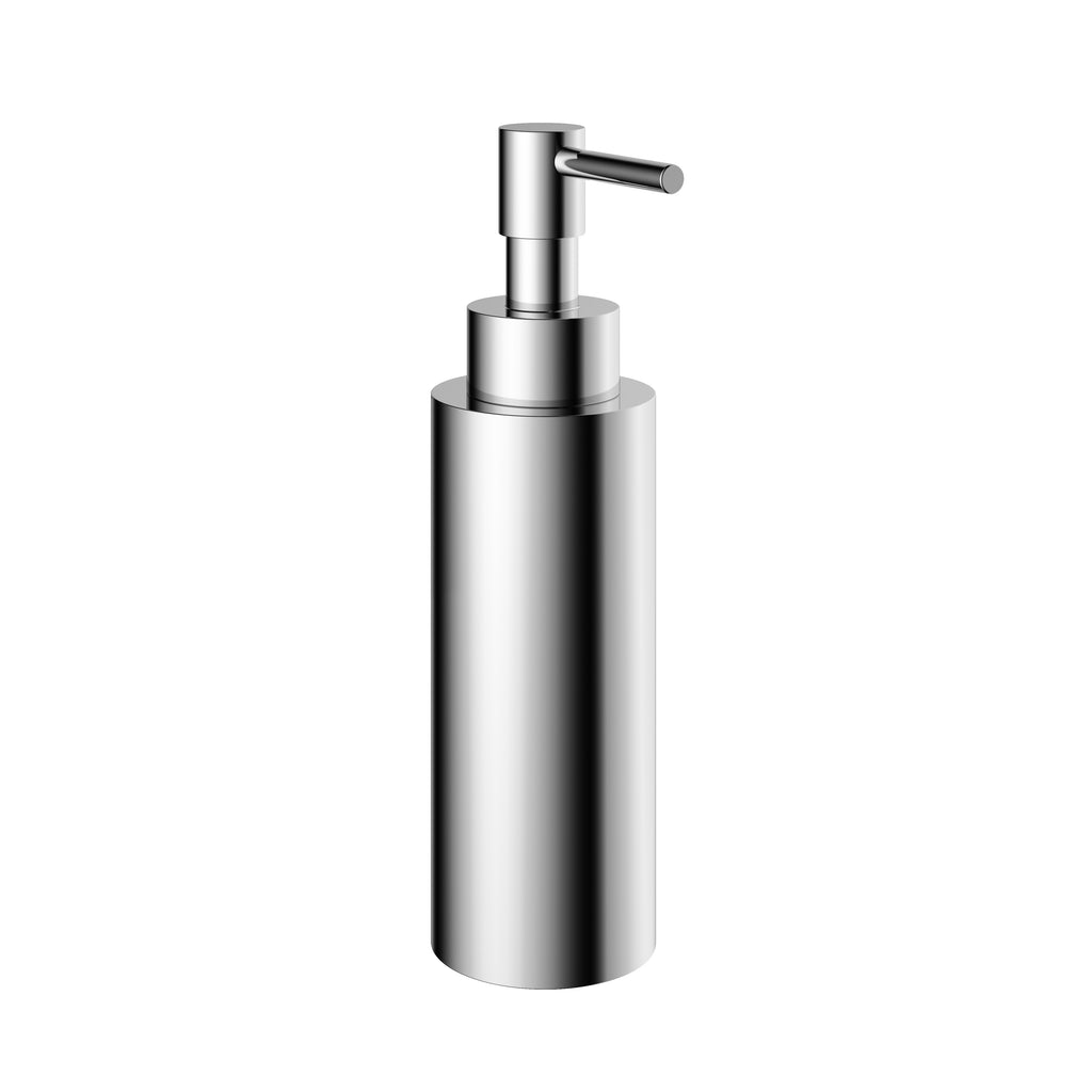 Hotbath &More BAA10 zeepdispenser vrijstaand - Geborsteld Gunmetal PVD