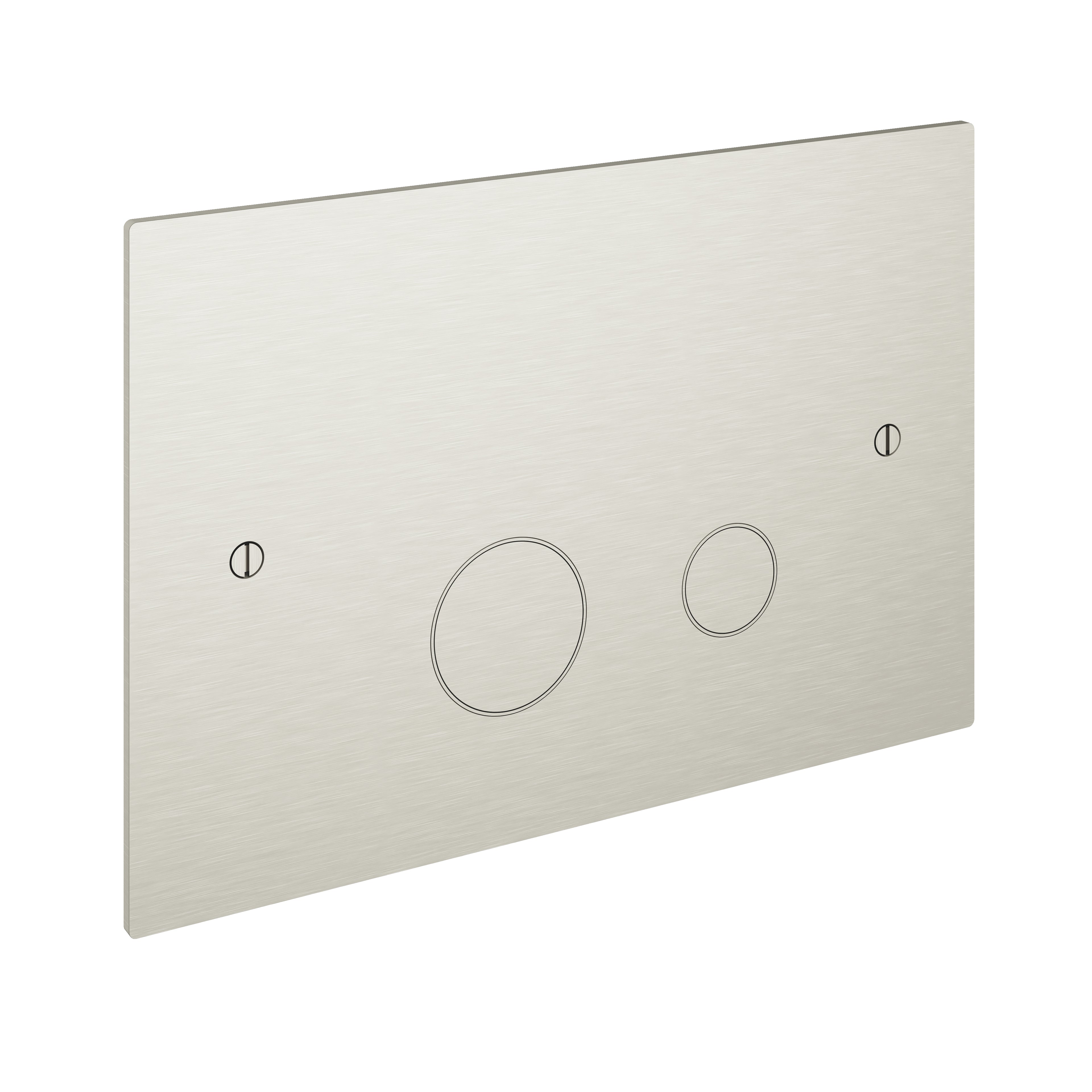 Hotbath &More BAR320 bedieningsplaat messing - Geborsteld Nikkel