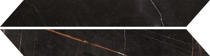 Dom Ceramiche, Byron - Marquina, Lux, 7.5x59cm, 10.00mm